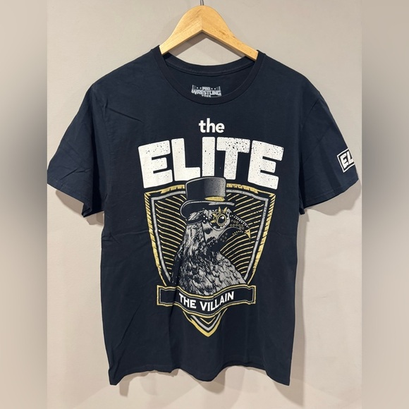 Marty Scurll The Elite T-Shirt The Villain Pro Wrestling T-Shirt - Picture 3 of 7